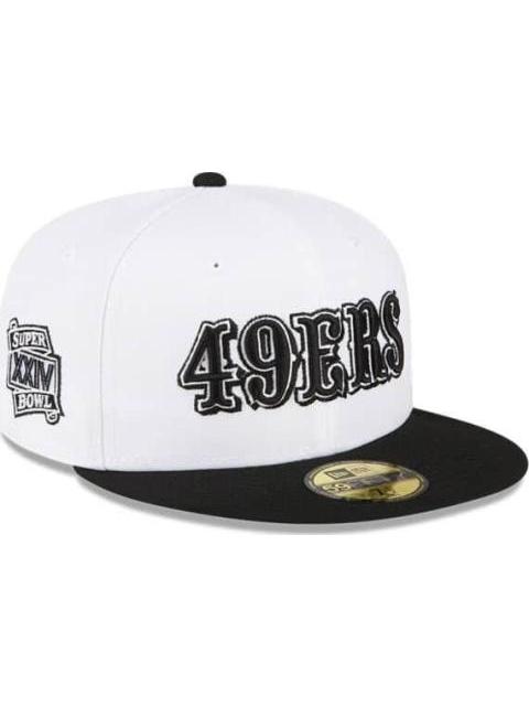 GORRA SAN FRANCISCO 49ERS 59FIFTY BLANCO NEW ERA CAP