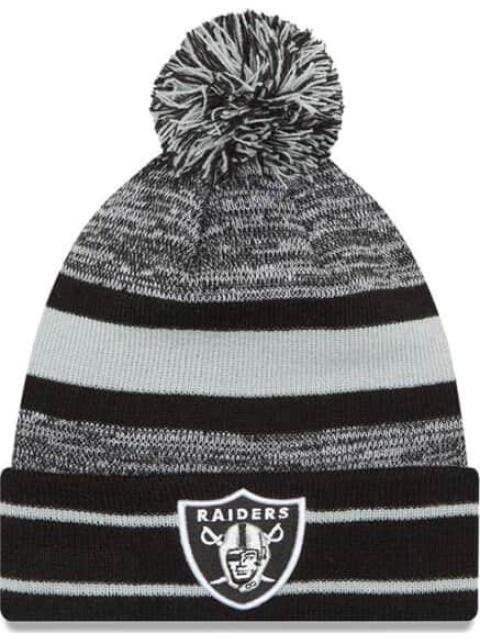 GORRO LAS VEGAS RAIDERS NFL SIDELINE KNIT NEGRO NEW ERA CAP