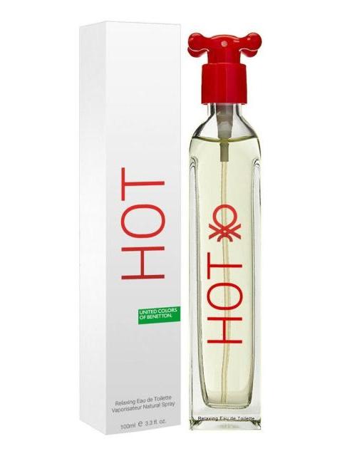 HOT 100 ML EDT SPRAY BENETTON - MUJER