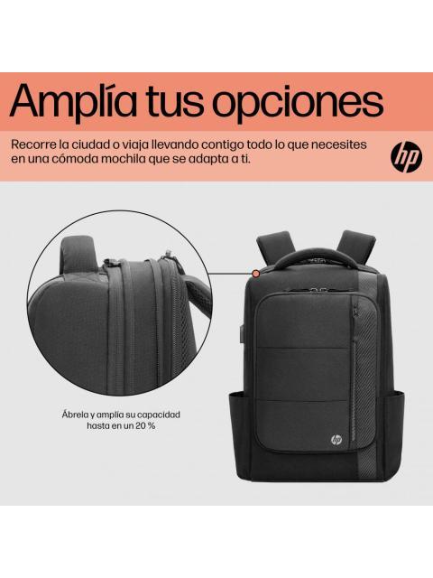 HP MOCHILA RENEW EXECUTIVE PARA LAPTOP 16 NEGRO