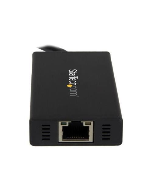 HUB USB 3.0 ALUMINIO C-CABLE 3PTOS Y ADAPTADOR STARTECH ST3300GU3B