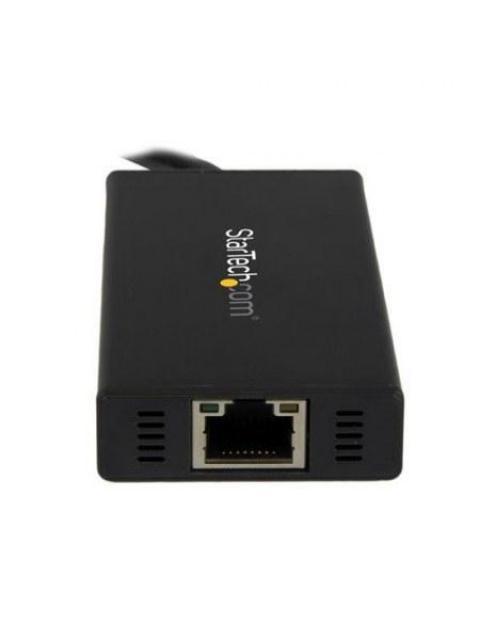 HUB USB 3.0 ALUMINIO C-CABLE 3PTOS Y ADAPTADOR STARTECH ST3300GU3B