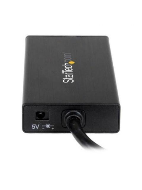 HUB USB 3.0 ALUMINIO C-CABLE 3PTOS Y ADAPTADOR STARTECH ST3300GU3B
