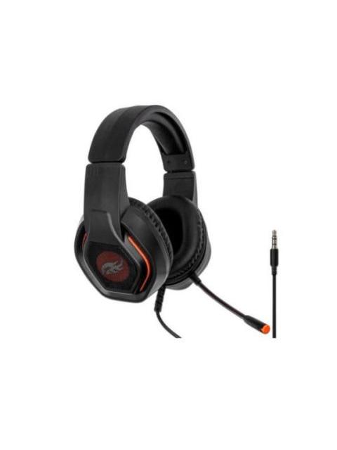 IMMORTAL GAMING AUDIFONOS GAMER MGHS ALAMBRICO 2.2 METROS 3.5MM NEGRO