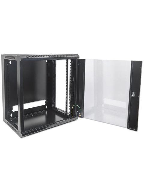 INTELLINET GABINETE PARA PARED 19 12U HASTA 60KG NEGRO