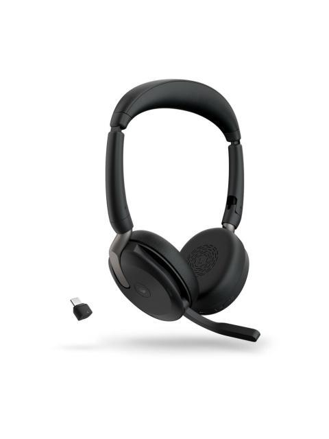 JABRA AURICULARES EVOLVE2 65 FLEX MS STEREO INALAMBRICO BLUETOOTH USB-C NEGRO