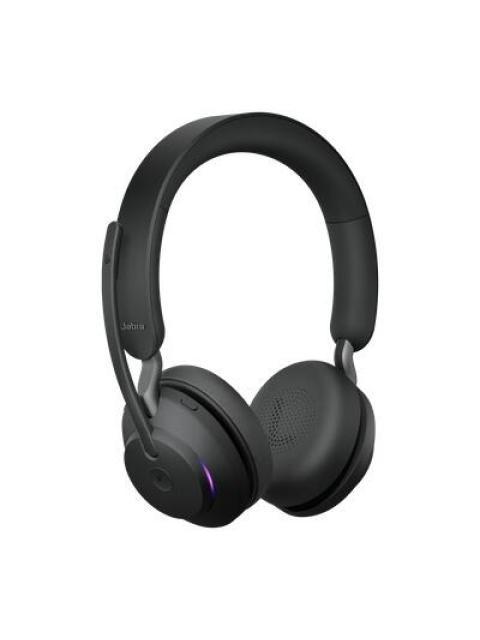 JABRA AURICULARES EVOLVE2 65 MS STEREO INALAMBRICO BLUETOOTH USB A NEGRO