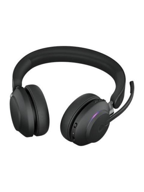JABRA AURICULARES EVOLVE2 65 MS STEREO INALAMBRICO BLUETOOTH USB A NEGRO