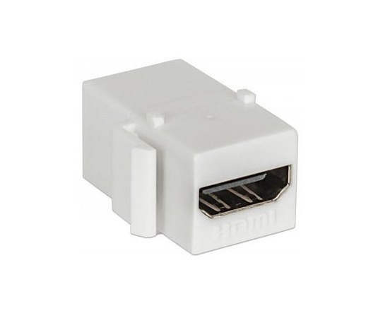 INTELLINET HDMI INLINE COUPLER TIPO KEYSTONE HDMI HEMBRA BLANCO