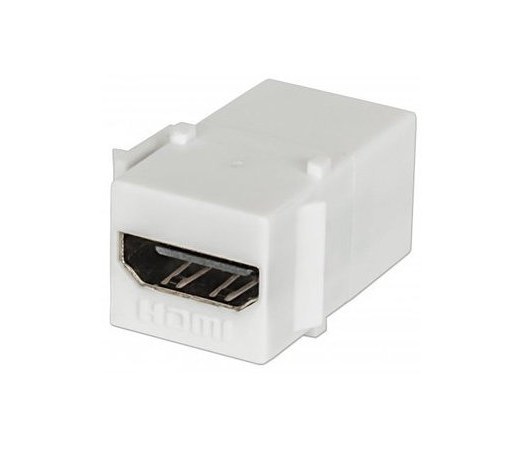 INTELLINET HDMI INLINE COUPLER TIPO KEYSTONE HDMI HEMBRA BLANCO