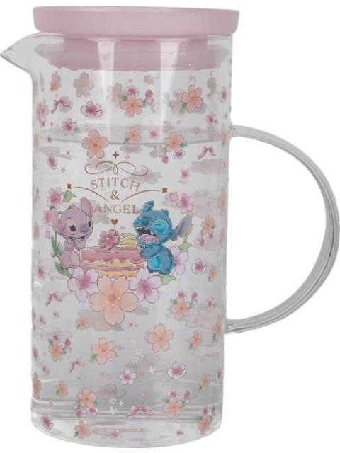 JARRA DE VIDRIO STITCH ROSA STITCH