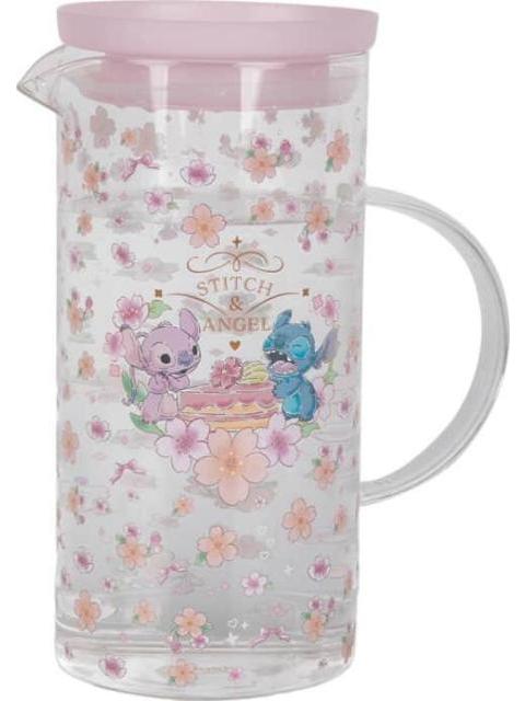JARRA DE VIDRIO STITCH ROSA STITCH