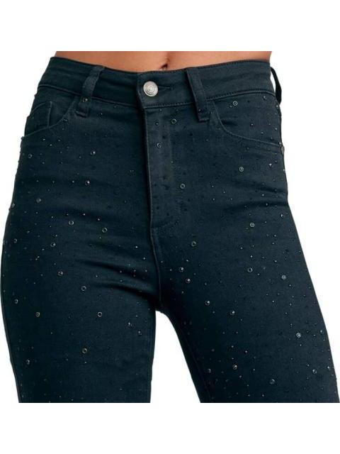 JEANS CINTURA SUPERALTA NEGRO ATMOSPHERE DNM