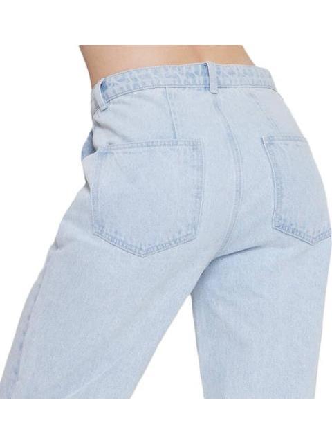 JEANS CORTE WIDE LEG BLEACH ATMOSPHERE DNM