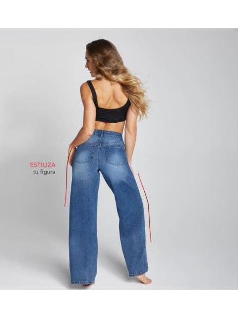 JEANS PIERNA ANCHA GRIS SEVEN JEANS