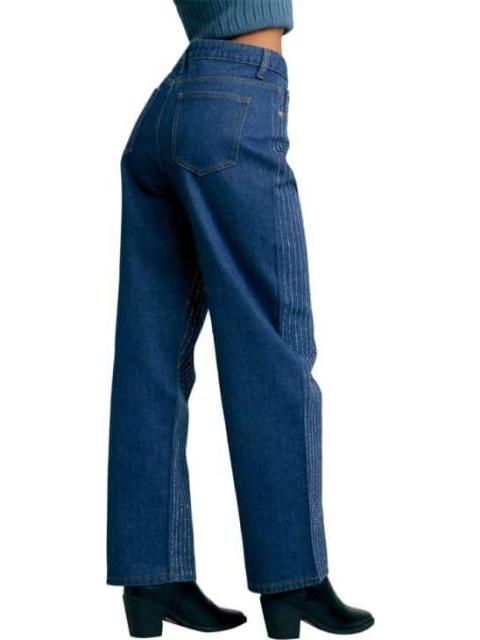 JEANS RECTOS CINTURA ALTA GRIS ATMOSPHERE DNM