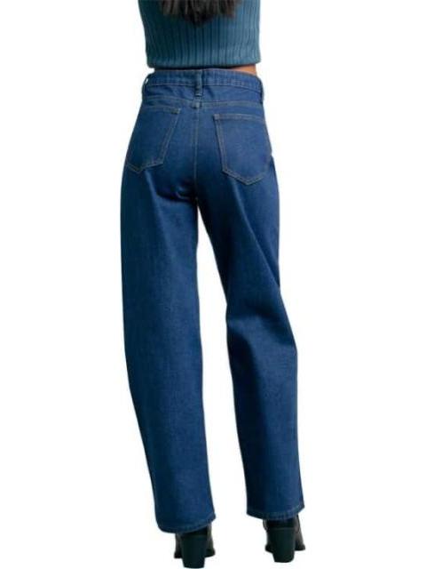 JEANS RECTOS CINTURA ALTA GRIS ATMOSPHERE DNM