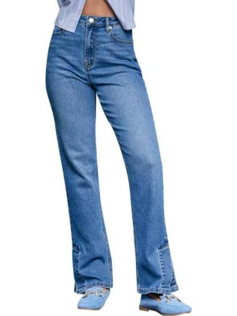 JEANS SKINNY CINTURA ALTA GRIS ATMOSPHERE DNM