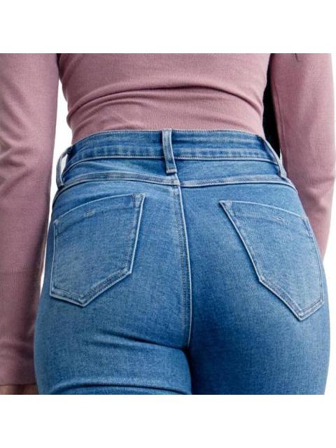 JEANS SUPERSKINNY CINTURA ALTA GRIS ATMOSPHERE DNM