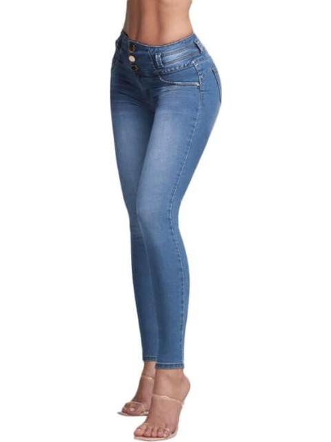 JEANS SUPERSKINNY GRIS SEVEN JEANS