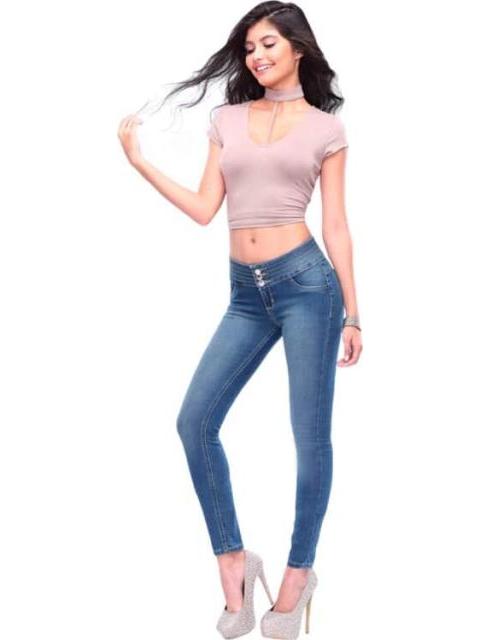 JEANS SUPESKINNY GRIS SEVEN JEANS