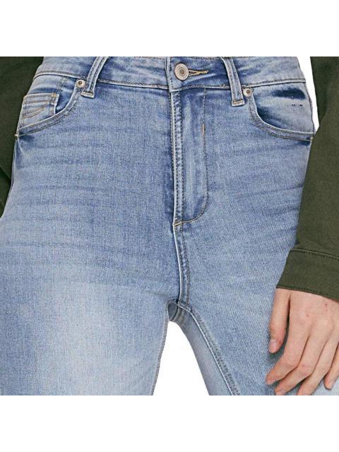 JEANS SUPER SKINNY CINTURA REGULAR BLEACH ATMOSPHERE DNM