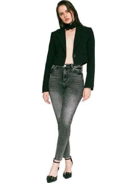 JEANS SUPER SKINNY CINTURA REGULAR NEGRO ATMOSPHERE DNM