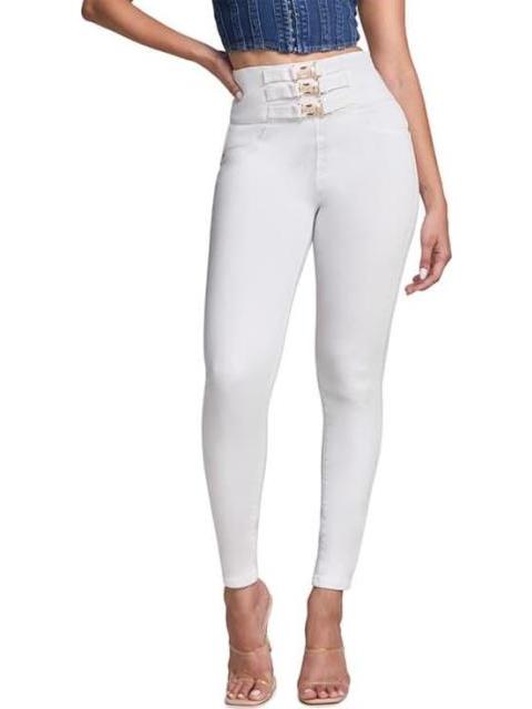 JEANS CINTURA SUPERALTA BLANCO SEVEN JEANS