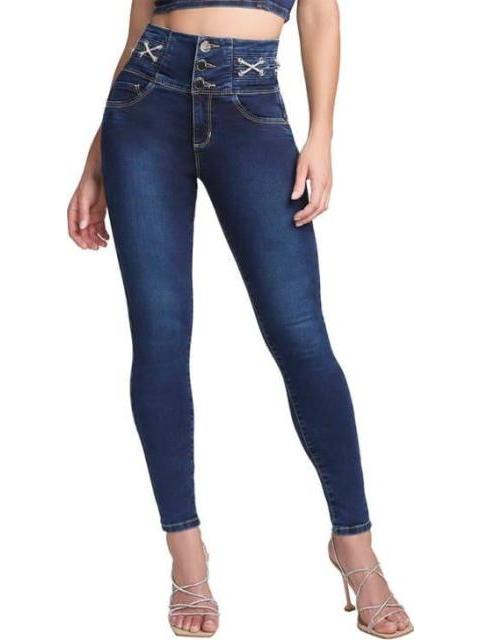 JEANS CINTURA SUPERALTA GRIS SEVEN JEANS