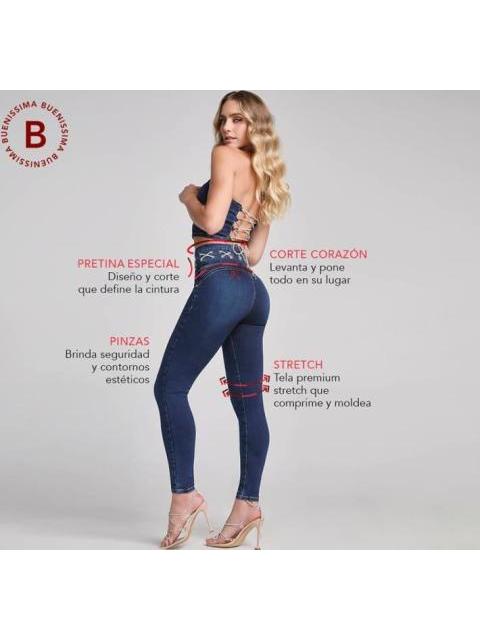 JEANS CINTURA SUPERALTA GRIS SEVEN JEANS