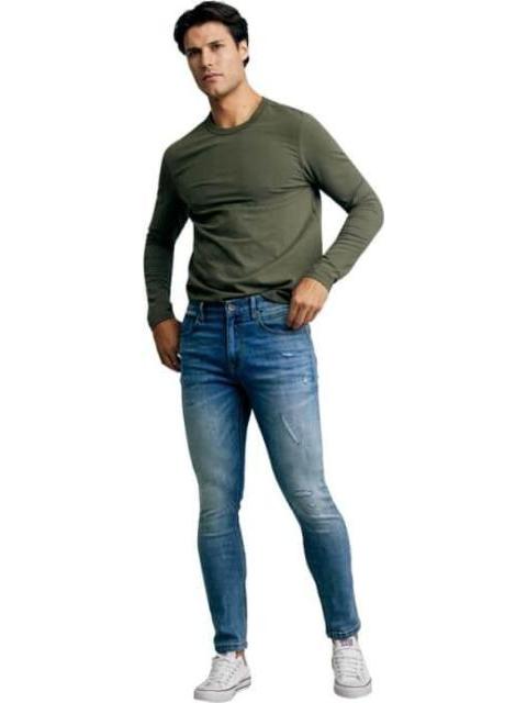 JEANS SUPER SKINNY GRIS HARD SODA