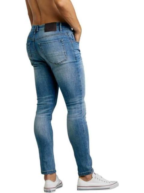 JEANS SUPER SKINNY GRIS HARD SODA