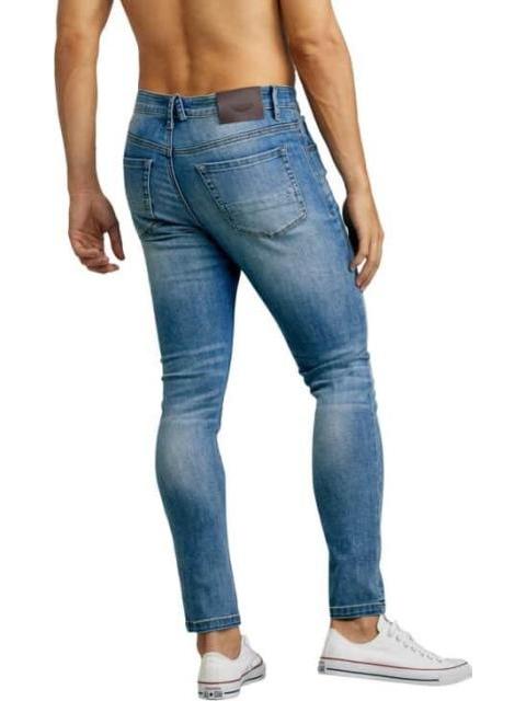 JEANS SUPER SKINNY GRIS HARD SODA
