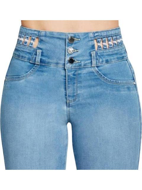 JEANS SUPER SKINNY GRIS SEVEN JEANS