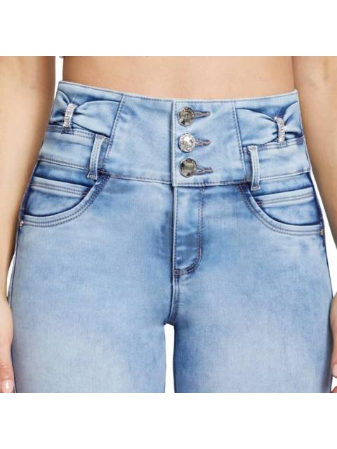JEANS SUPER SKINNY TOBILLERO GRIS SEVEN JEANS