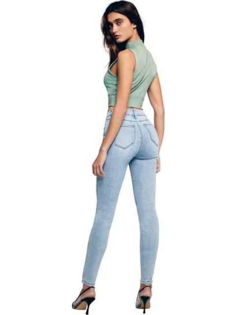 JEANS SUPERSKINNY CINTURA ALTA BLEACH ATMOSPHERE DNM