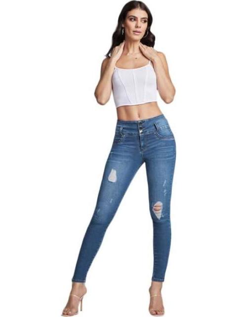 JEANS SUPERSKINNY GRIS SEVEN JEANS