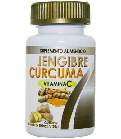 JENGIBRE CURCUMA Y VITAMINA C 30 CAP ANAHUAC