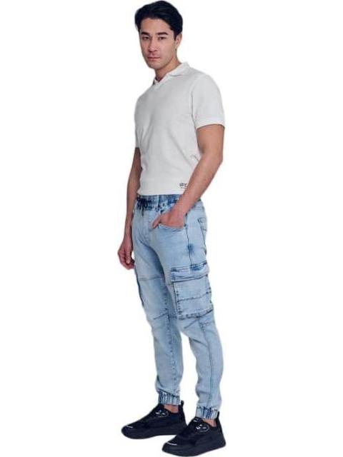 JOGGER CARGO BLEACH HARD SODA