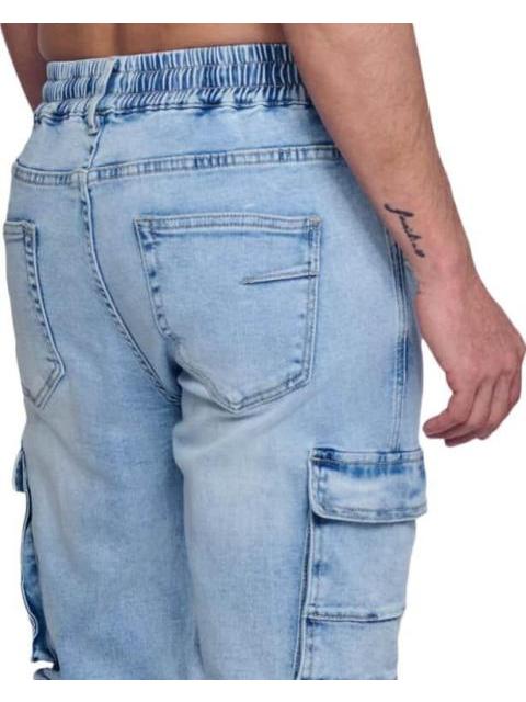 JOGGER CARGO BLEACH HARD SODA