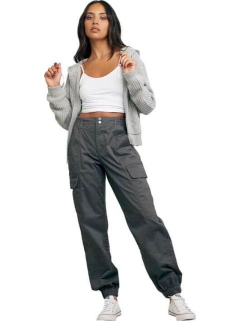 JOGGER CINTURA ALTA GRIS HOLLY LAND