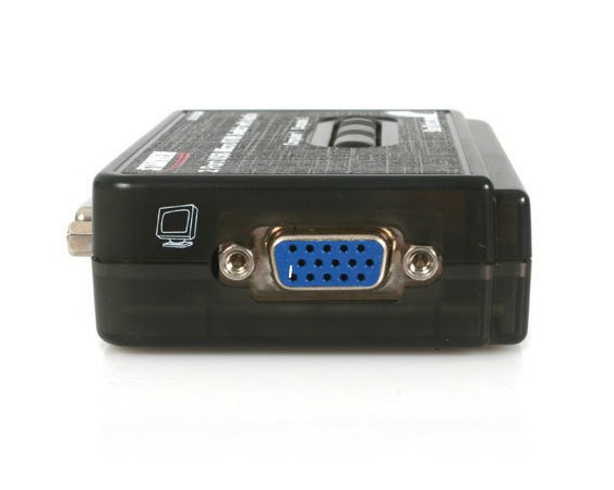 STARTECH  SWITCH KVM USB 2 PUERTOS CON AUDIO Y CABLES