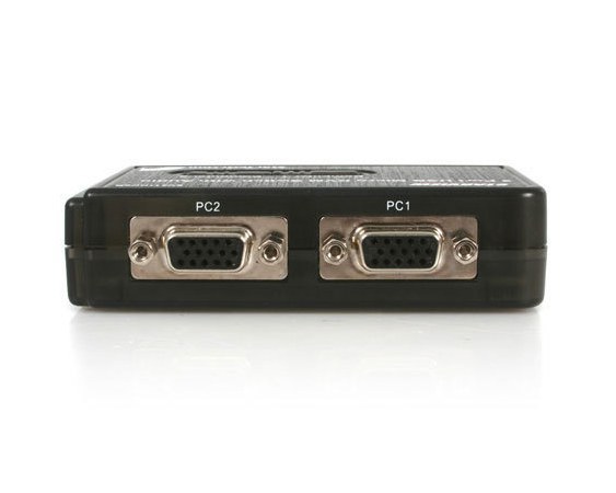 STARTECH  SWITCH KVM USB 2 PUERTOS CON AUDIO Y CABLES