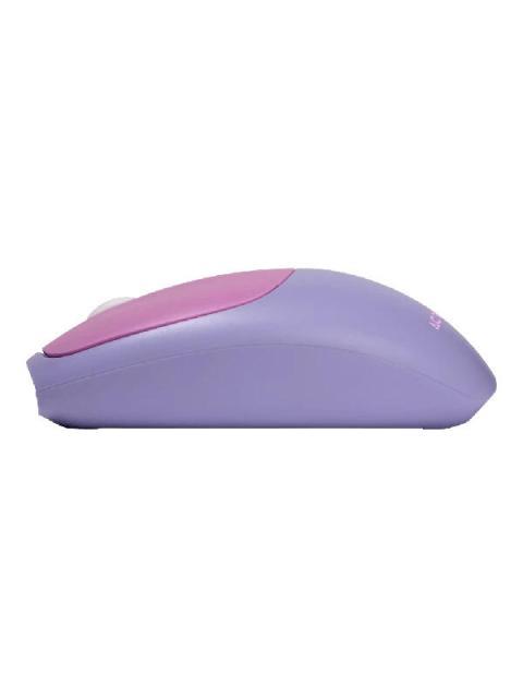 KIT DE TECLADO Y MOUSE ACTECK CREATOR CHIC COLORS MK475 INALAMBRICO USB MORADO