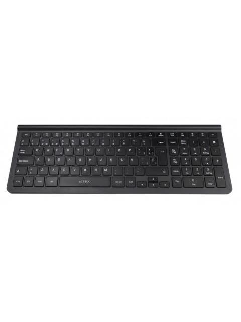KIT DE TECLADO Y MOUSE ACTECK CREATOR EDGE MK675 INALAMBRICO USB NEGRO (ESPANOL)