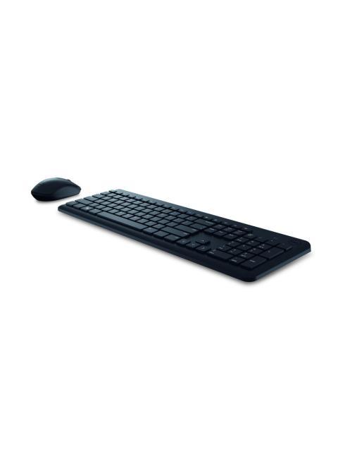 KIT DE TECLADO Y MOUSE DELL KM3322W INALAMBRICO USB NEGRO (ESPANOL)