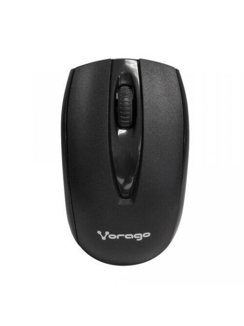 KIT DE TECLADO Y MOUSE VORAGO KM-304 INALAMBRICO USB NEGRO (ESPANOL)