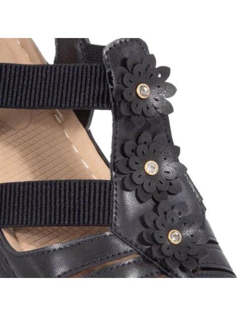 KIT SANDALIA CONFORT CON FLORES MULTICOLOR SHOSH