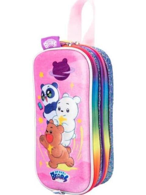 LAPICERA ESCOLAR ROSA WE BARE BEARS