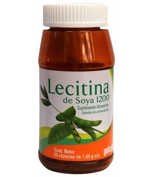 LECITINA DE SOYA 50 CAP GELCAPS